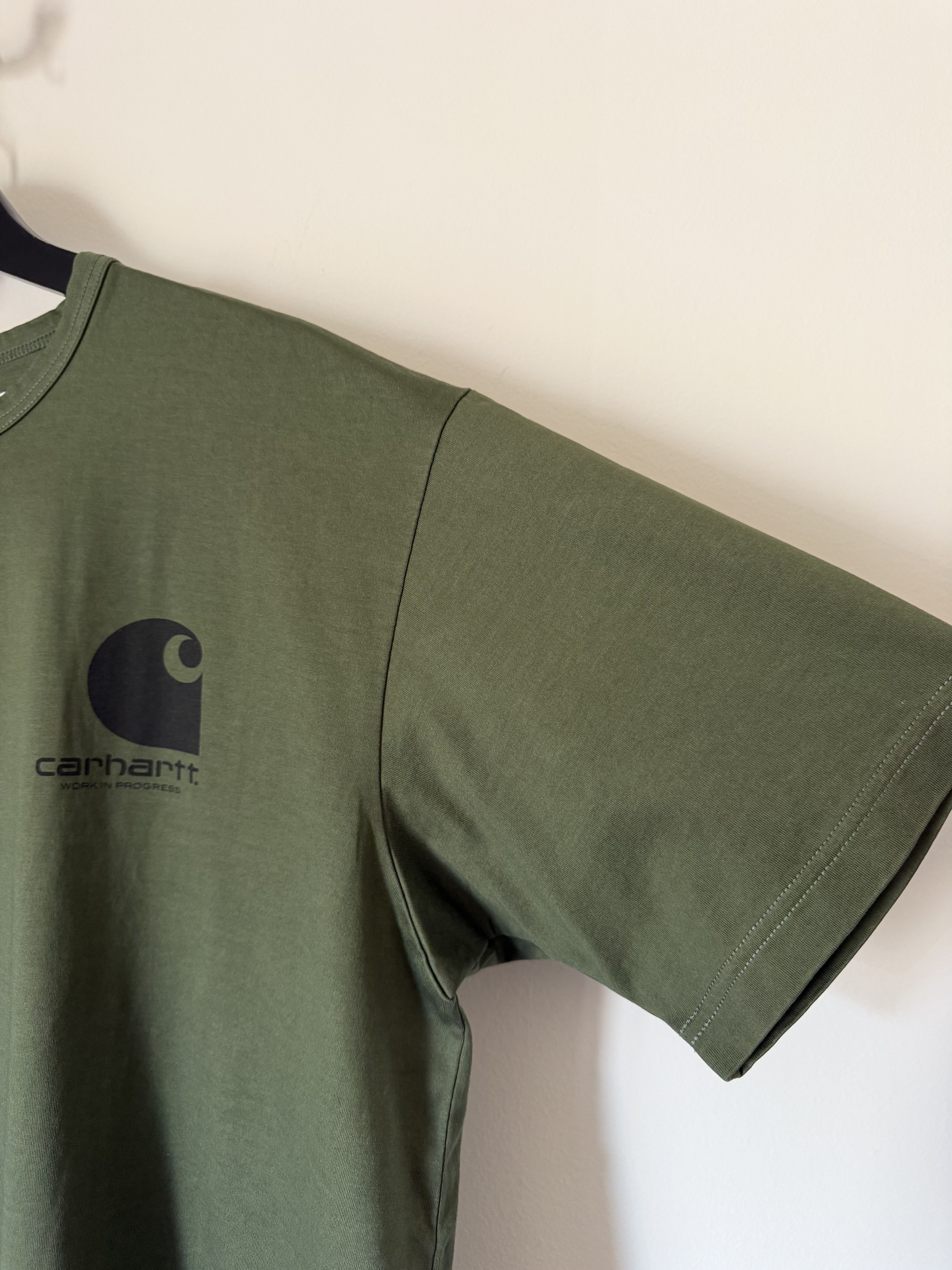 Carhartt × Junya Watanabe Junya Watanabe Carhartt Tee in Military Green Size US L / EU 52-54 / 3 - 3 Thumbnail