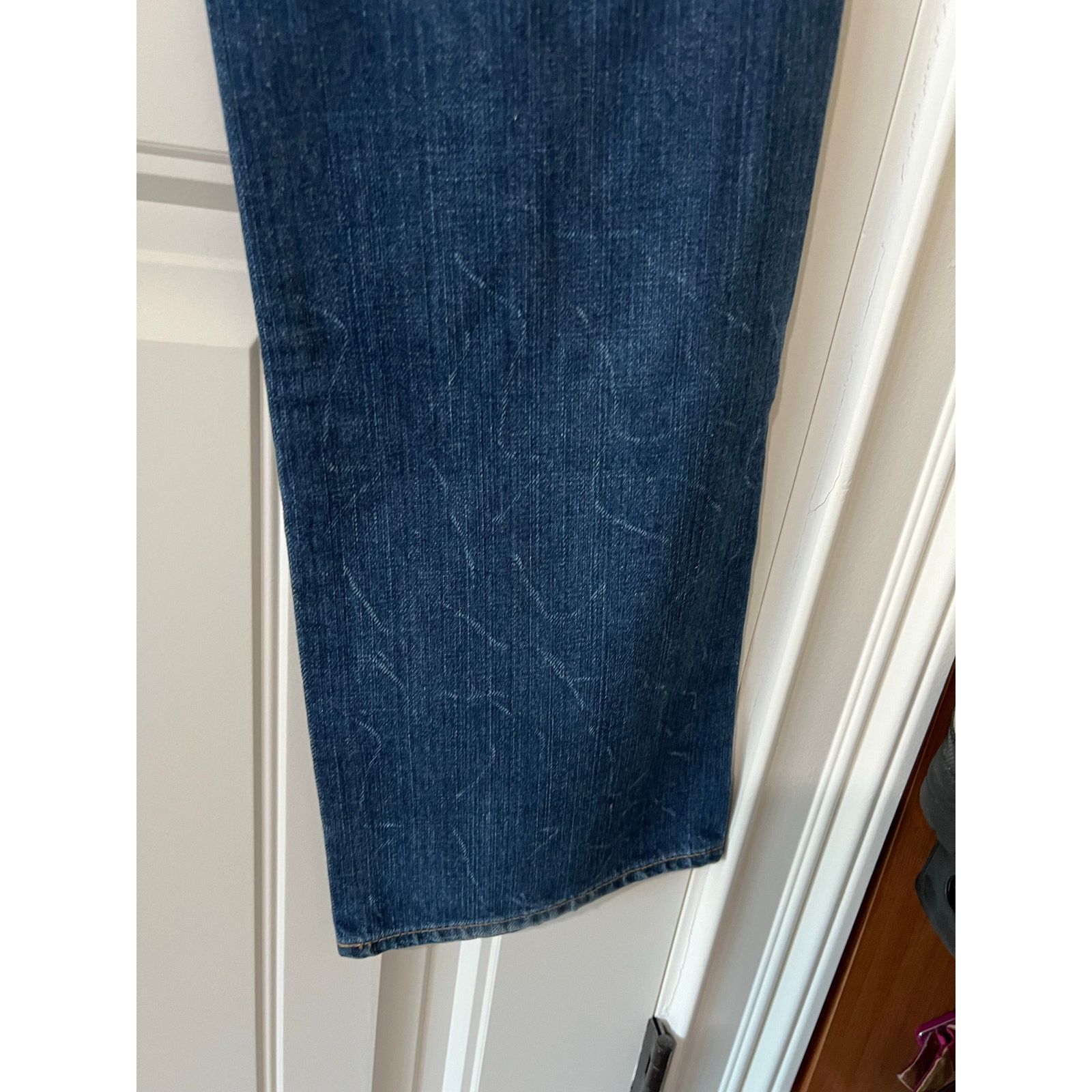 Guess Mens Jeans 31 x 32 Lincoln Slim Straight Leg Faded Whiskered Size US 31 - 13 Thumbnail