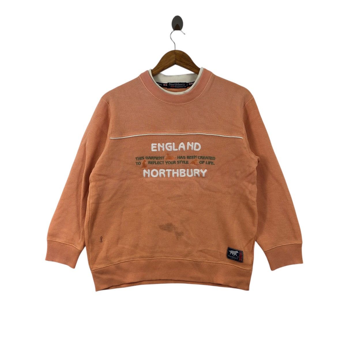 Vintage Vintage Northbury England Sweatshirt Big Logo Crewneck Size US M / EU 48-50 / 2 - 1 Thumbnail