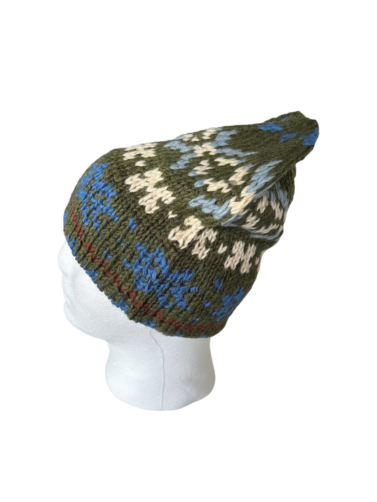 Japanese Brand × Kapital × Vintage Crochet Knitted Handmade Beanie Hats Size ONE SIZE - 2 Thumbnail