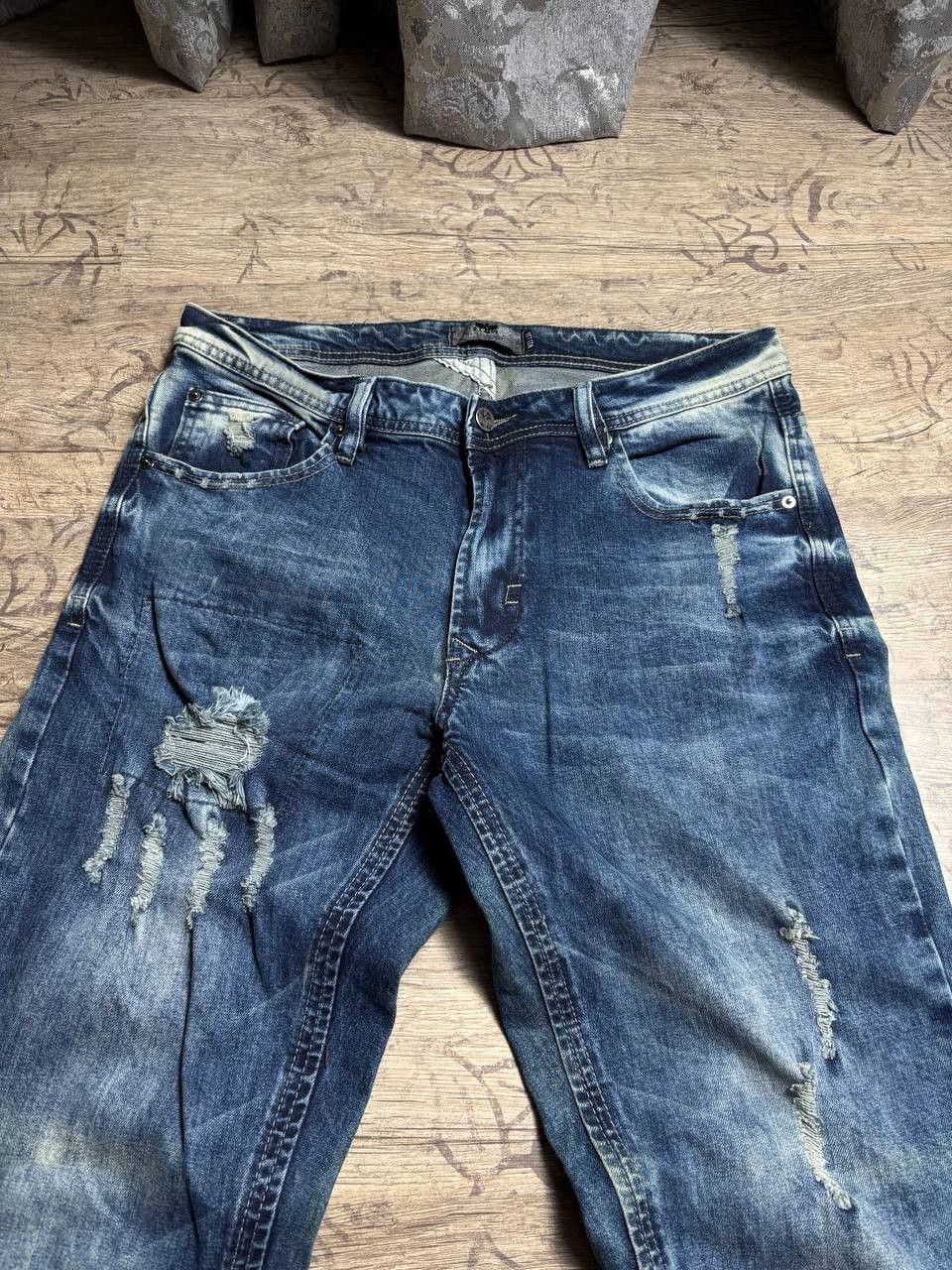 Other 00's DIRTY Flare Denim Jeans Size US 32 / EU 48 - 6 Thumbnail