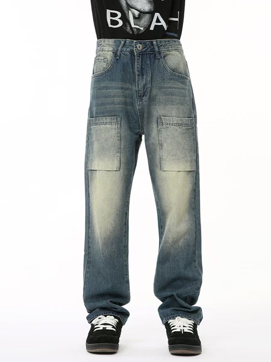 Japanese Brand × Jean High Street Multi-Pocket Patchwork Jeans Size US 32 / EU 48 - 4 Thumbnail