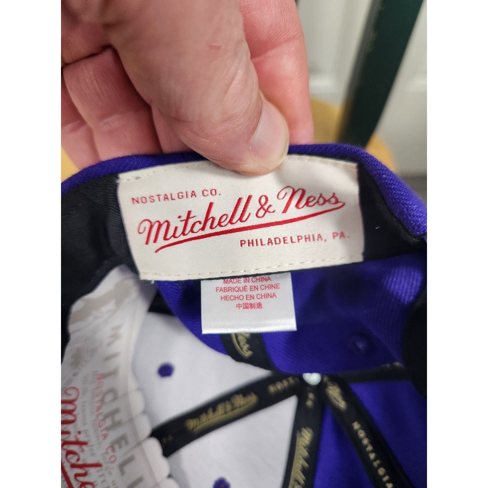 Mitchell & Ness Los Angeles Lakers Mitchell & Ness Snapback NWT Size ONE SIZE - 7 Thumbnail