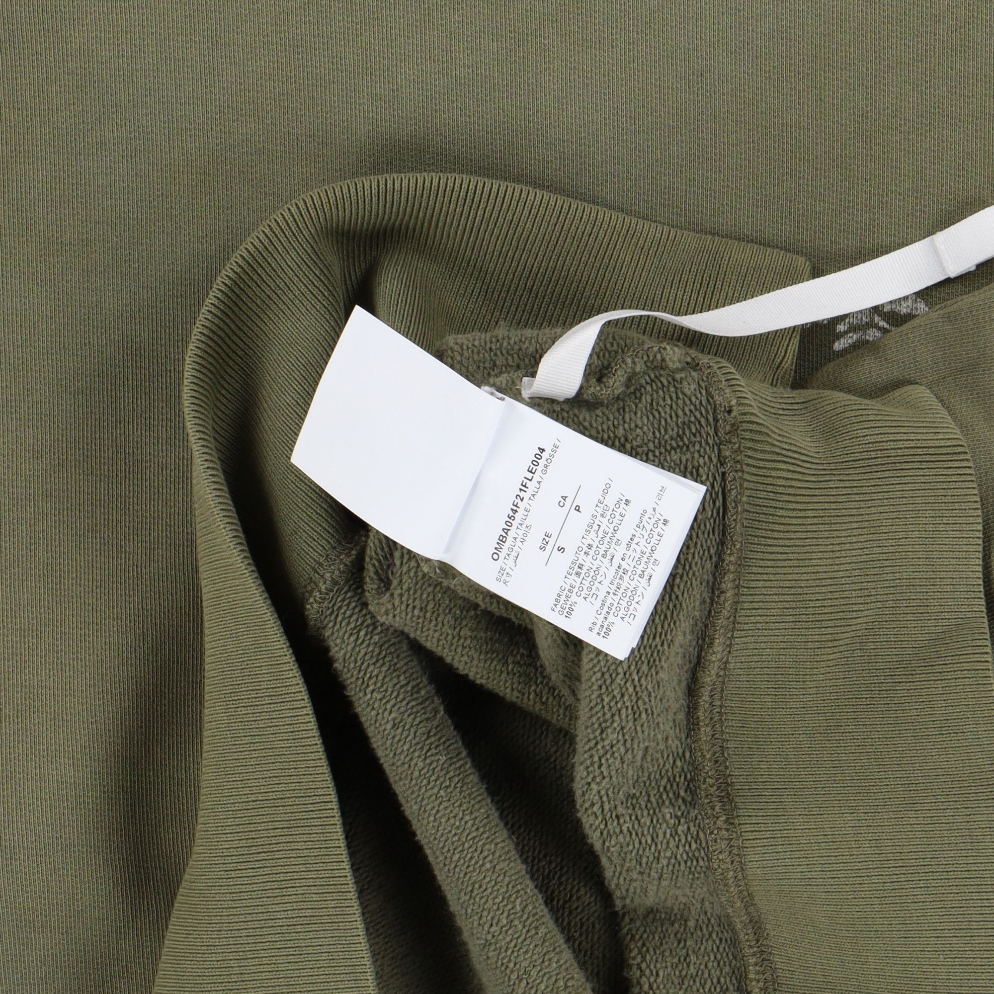 Off-White Vintage Green Big Logo Oversized Skate Sweatshirt Size US S / EU 44-46 / 1 - 7 Thumbnail