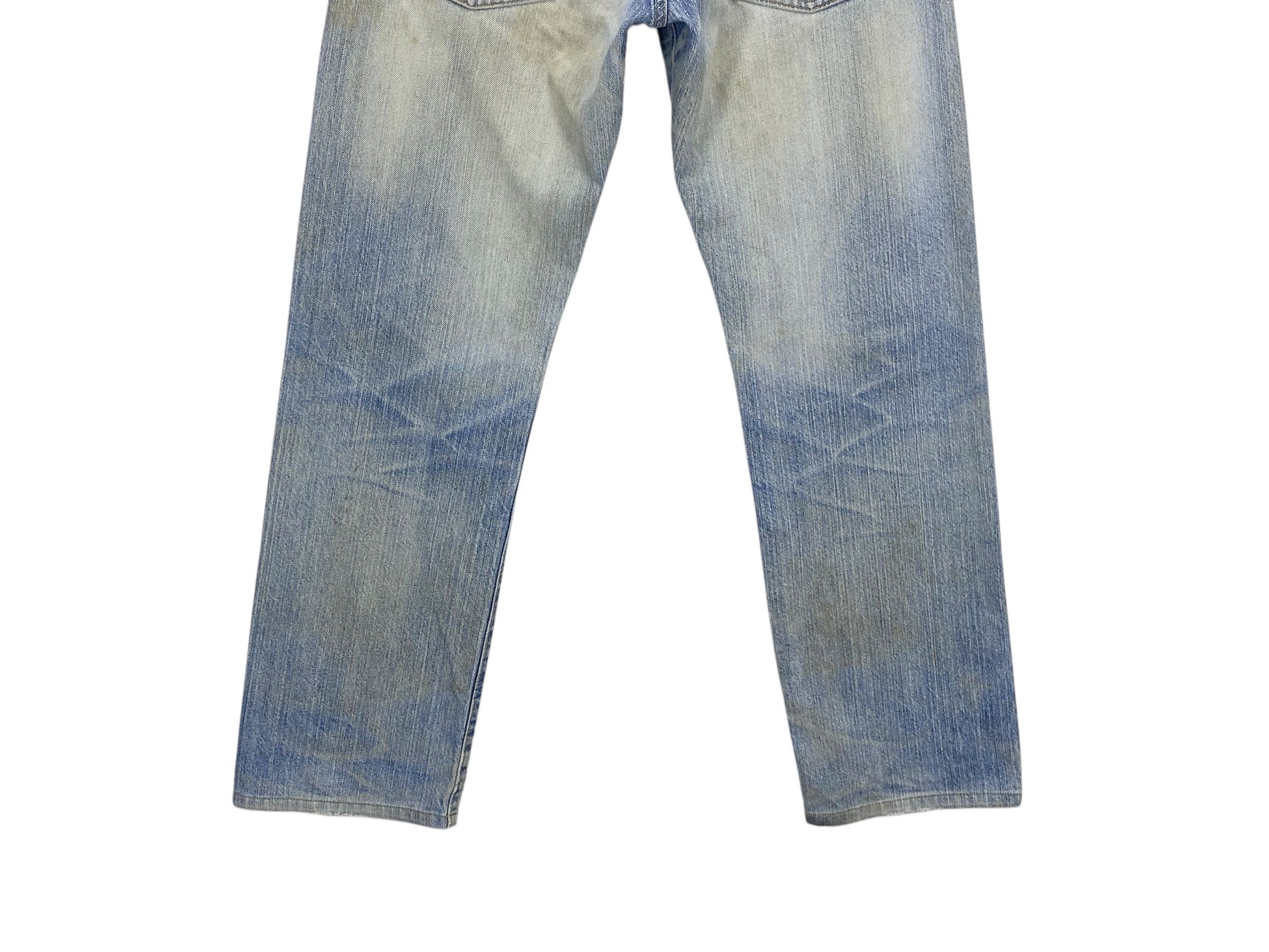 Edwin × Vintage Edwin Selvedge Denim Japanese Distressed Pants Japan Made Size US 30 / EU 46 - 7 Thumbnail