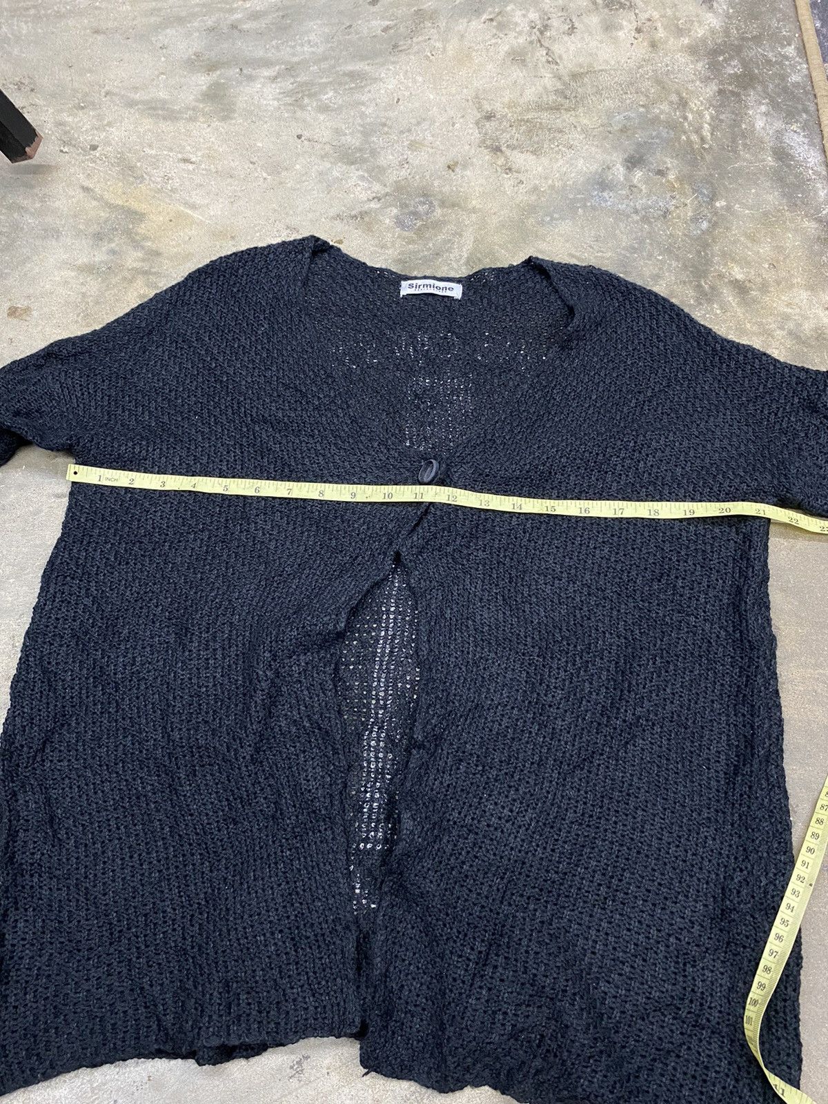 Hysteric Glamour × If Six Was Nine × Japanese Brand open knit cardigan sirmione cross gothic style Size US M / EU 48-50 / 2 - 7 Thumbnail