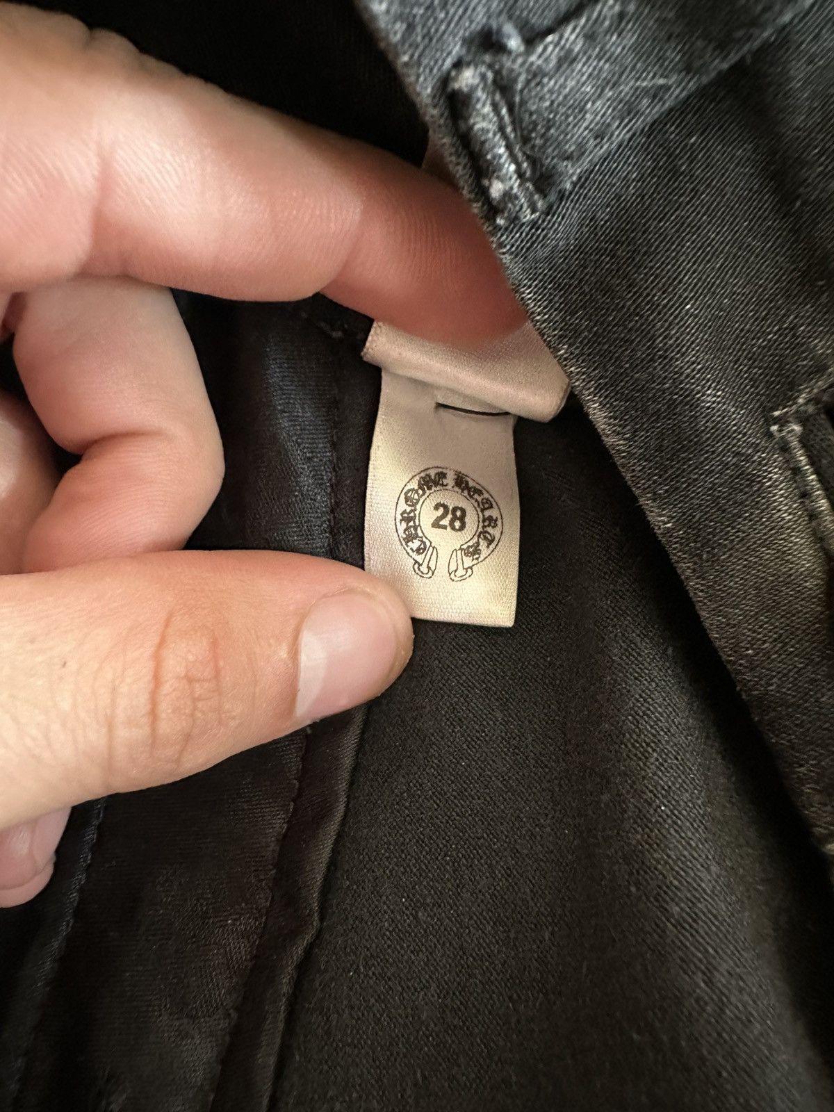 Chrome Hearts Chrome hearts zipper flair denim jeans Size US 28 / EU 44 - 6 Thumbnail