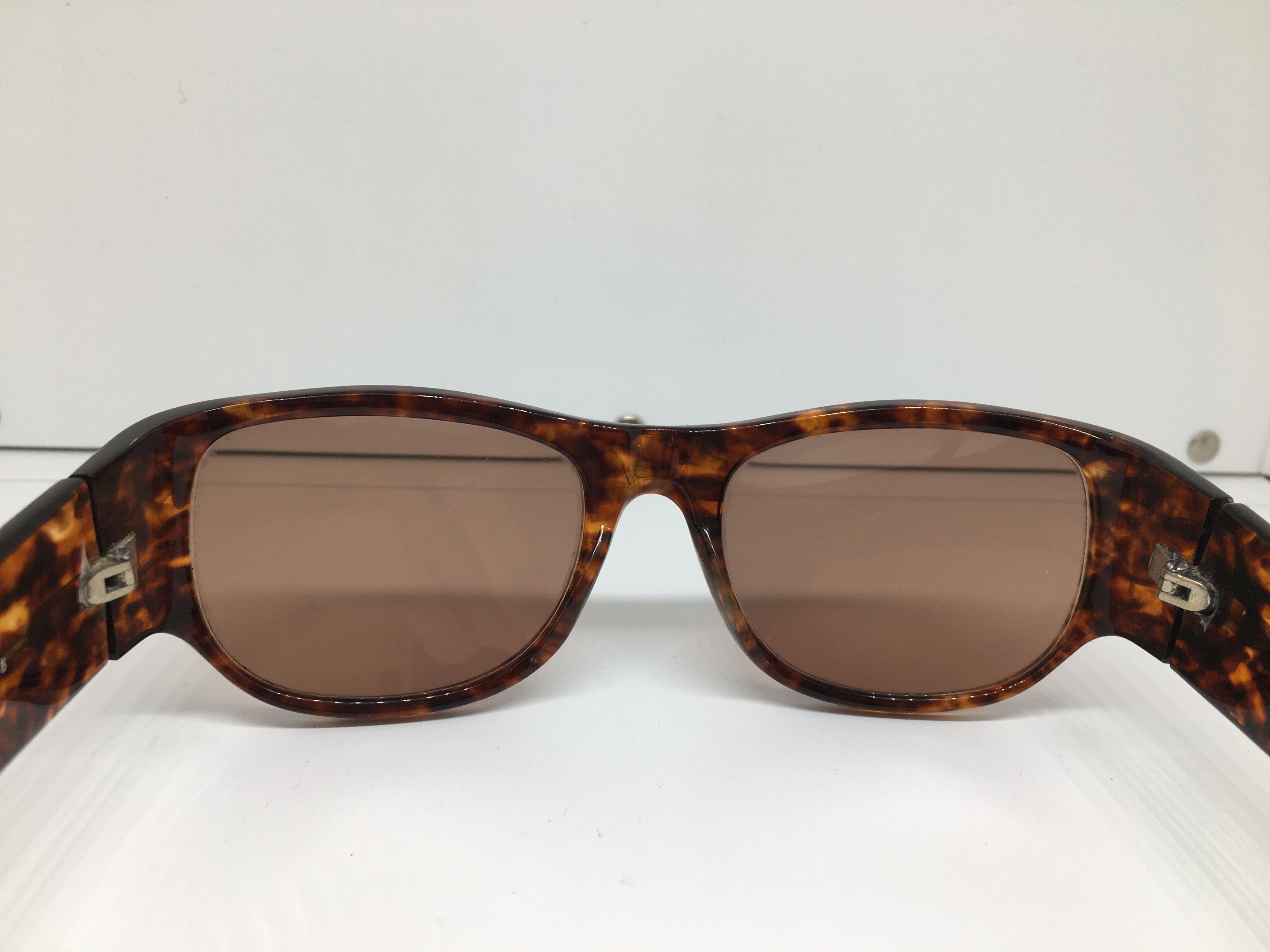 Vintage Vintage Jean Lafont Paris Tortoise Sunglasses Frame France Size ONE SIZE - 5 Thumbnail