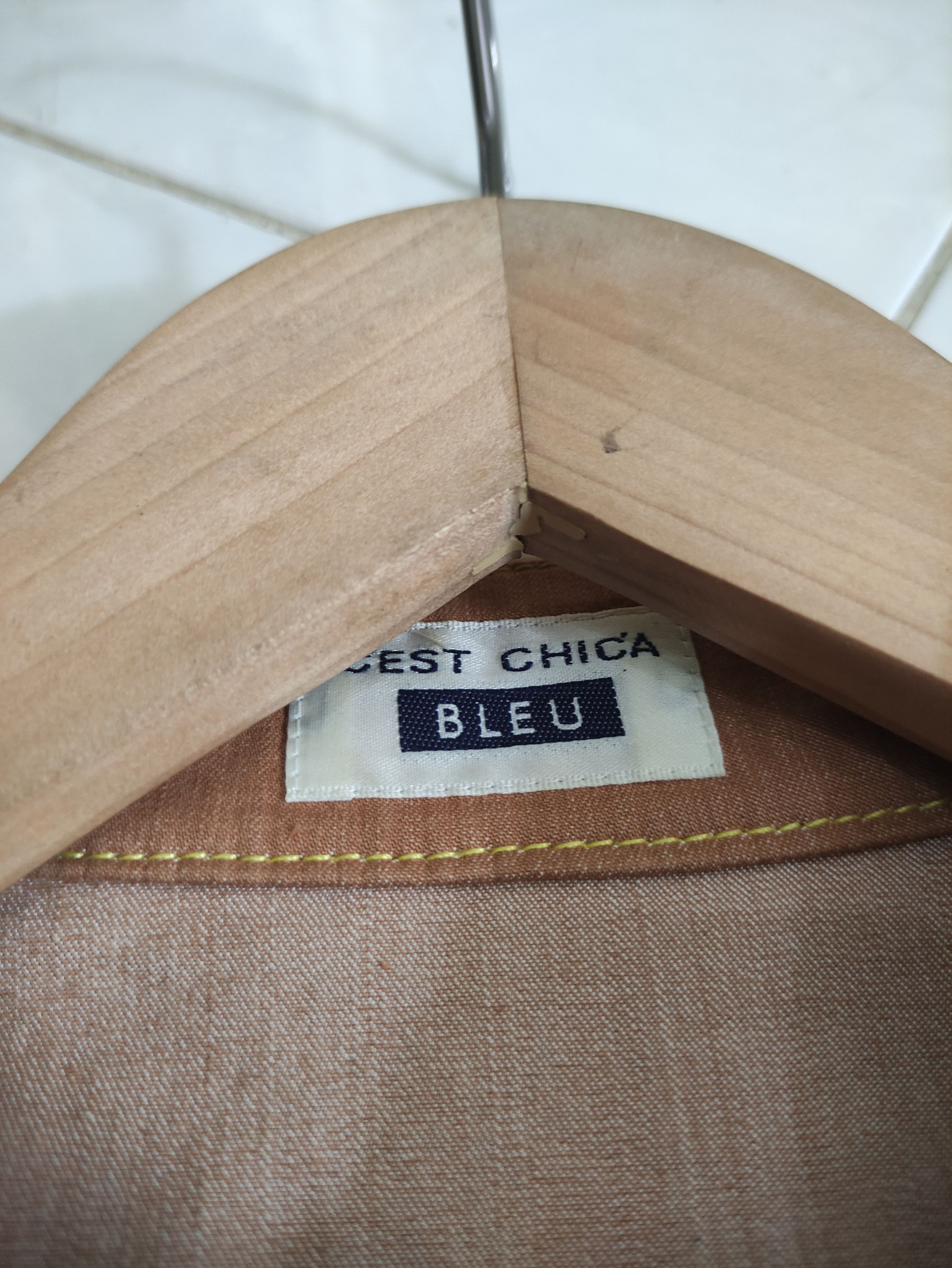 Japanese Brand × Vintage C'est china bleu vest Size US M / EU 48-50 / 2 - 4 Thumbnail