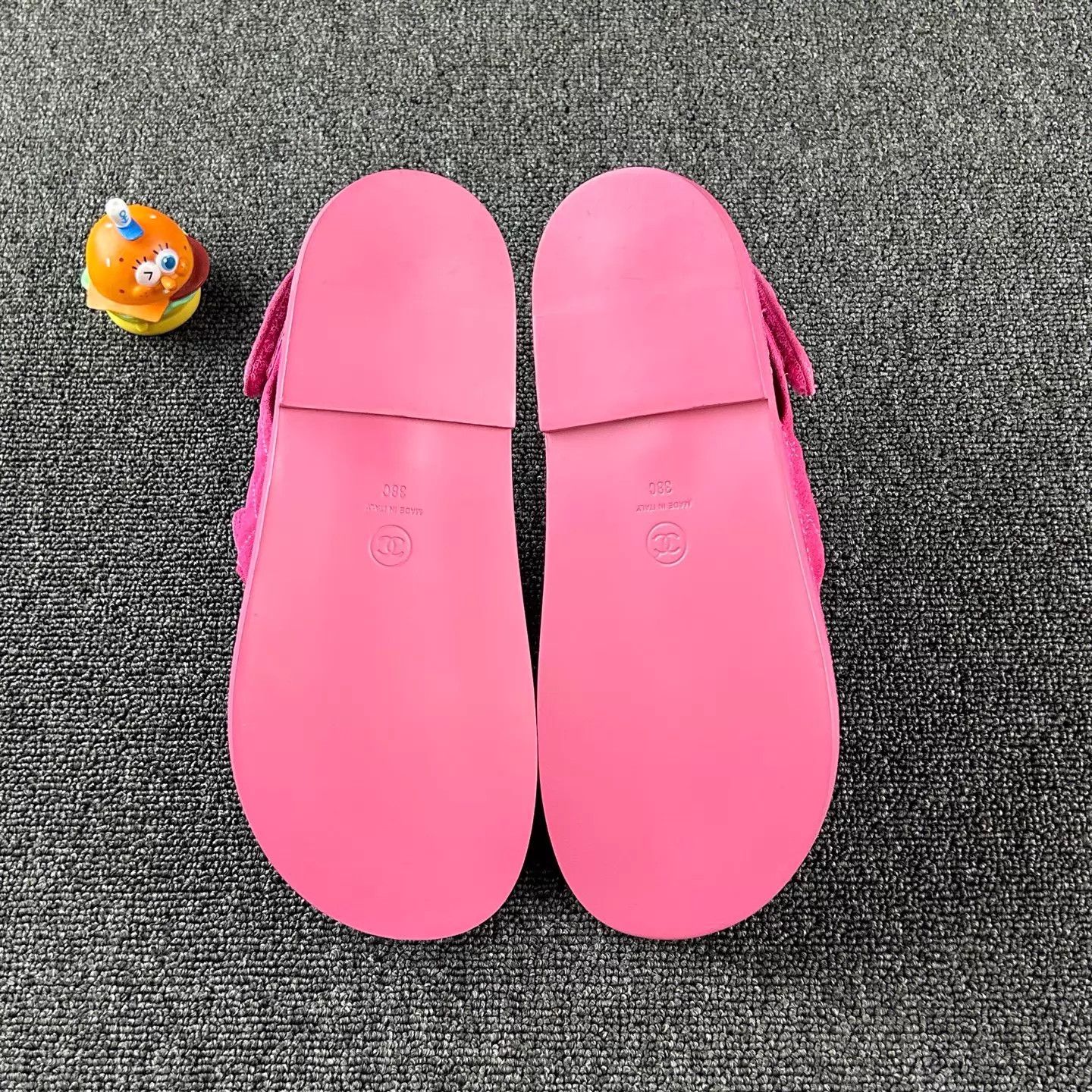 Chanel Chanel pink colorblock sandals 38 Size US 7.5 / IT 37.5 - 6 Thumbnail
