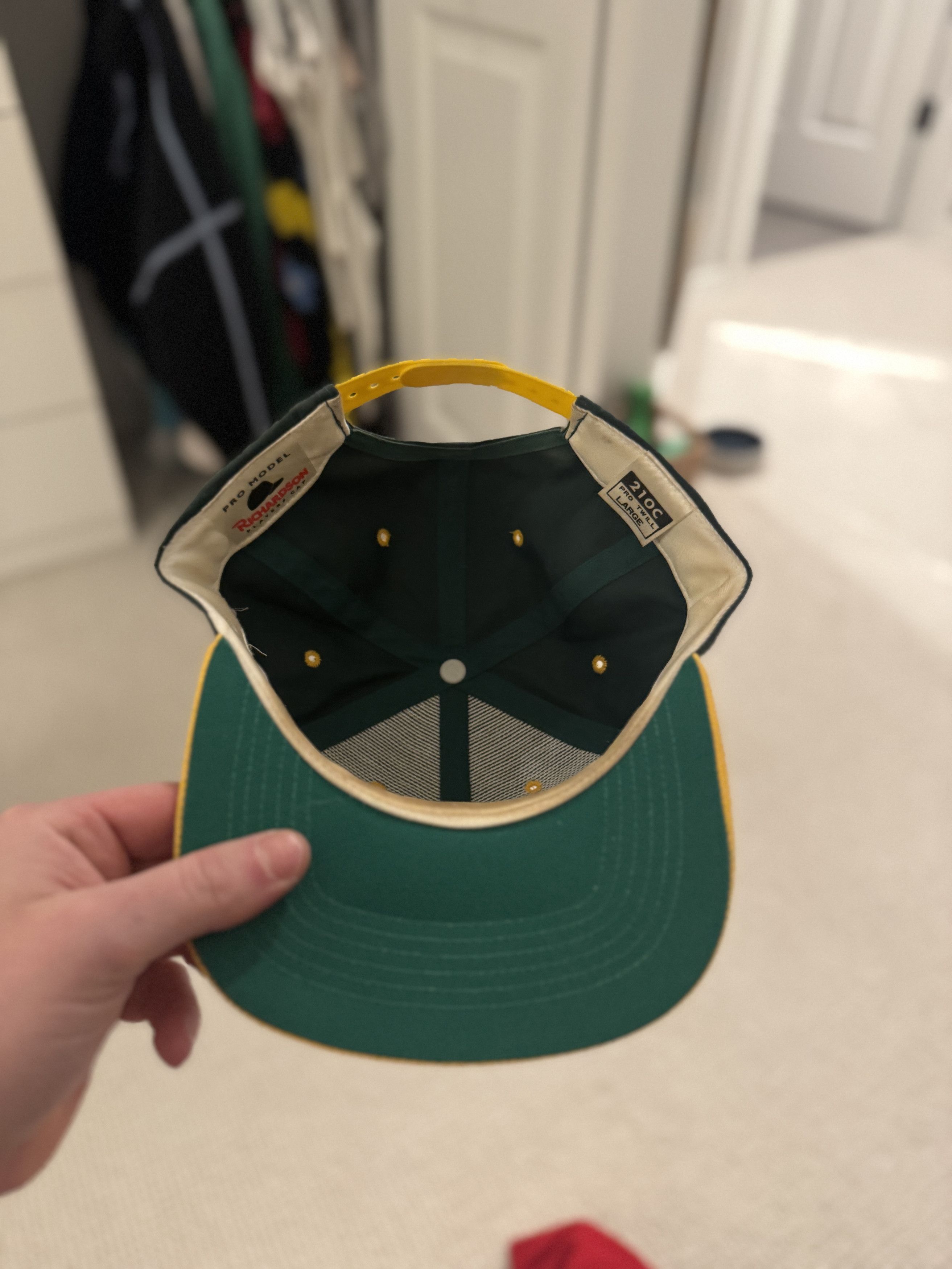 Richardson *VINTAGE* Oregon Ducks 1996 Cotton Bowl Snapback Size ONE SIZE - 4 Thumbnail