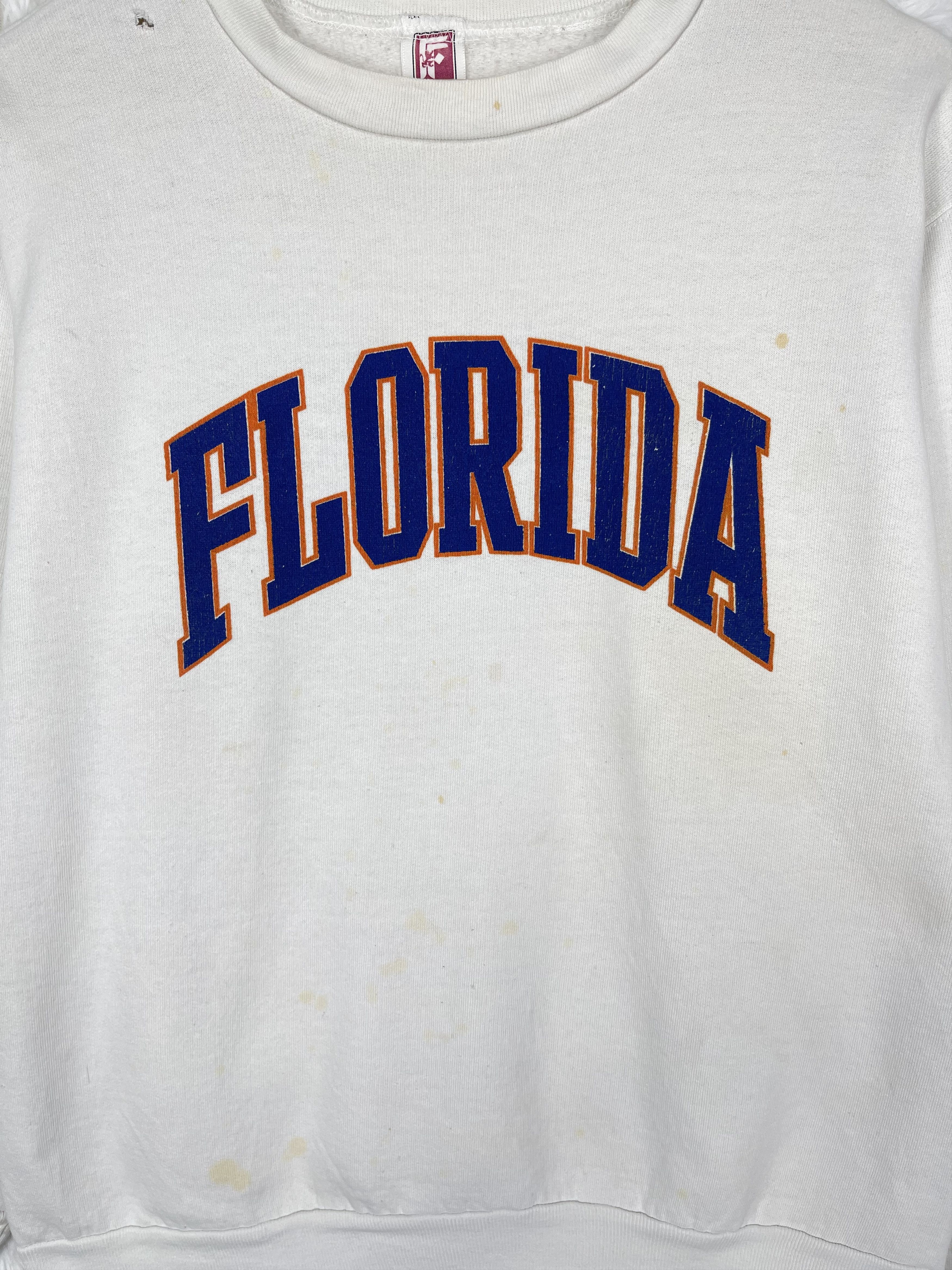 Japanese Brand Vintage 90s Florida Gators Spell Out Sweatshirt AS0008 Size US XL / EU 56 / 4 - 6 Thumbnail