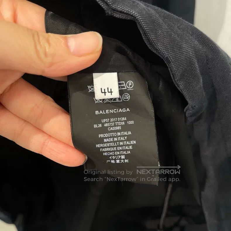 Balenciaga Balenciaga Solid Zip Parka Coat Size US S / EU 44-46 / 1 - 6 Thumbnail