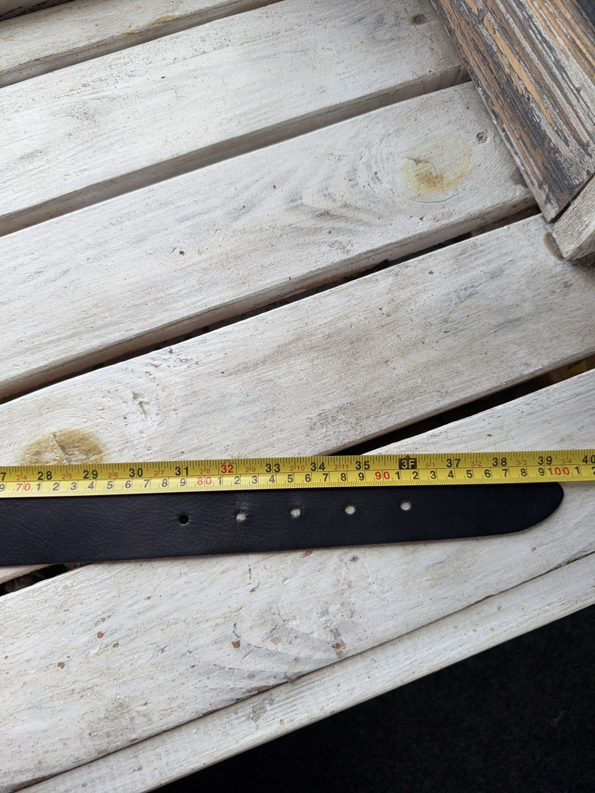 Other 00s Avant-Garde Y2K Cowboy Leather Belt Brutalist Buckle Size ONE SIZE - 10 Thumbnail