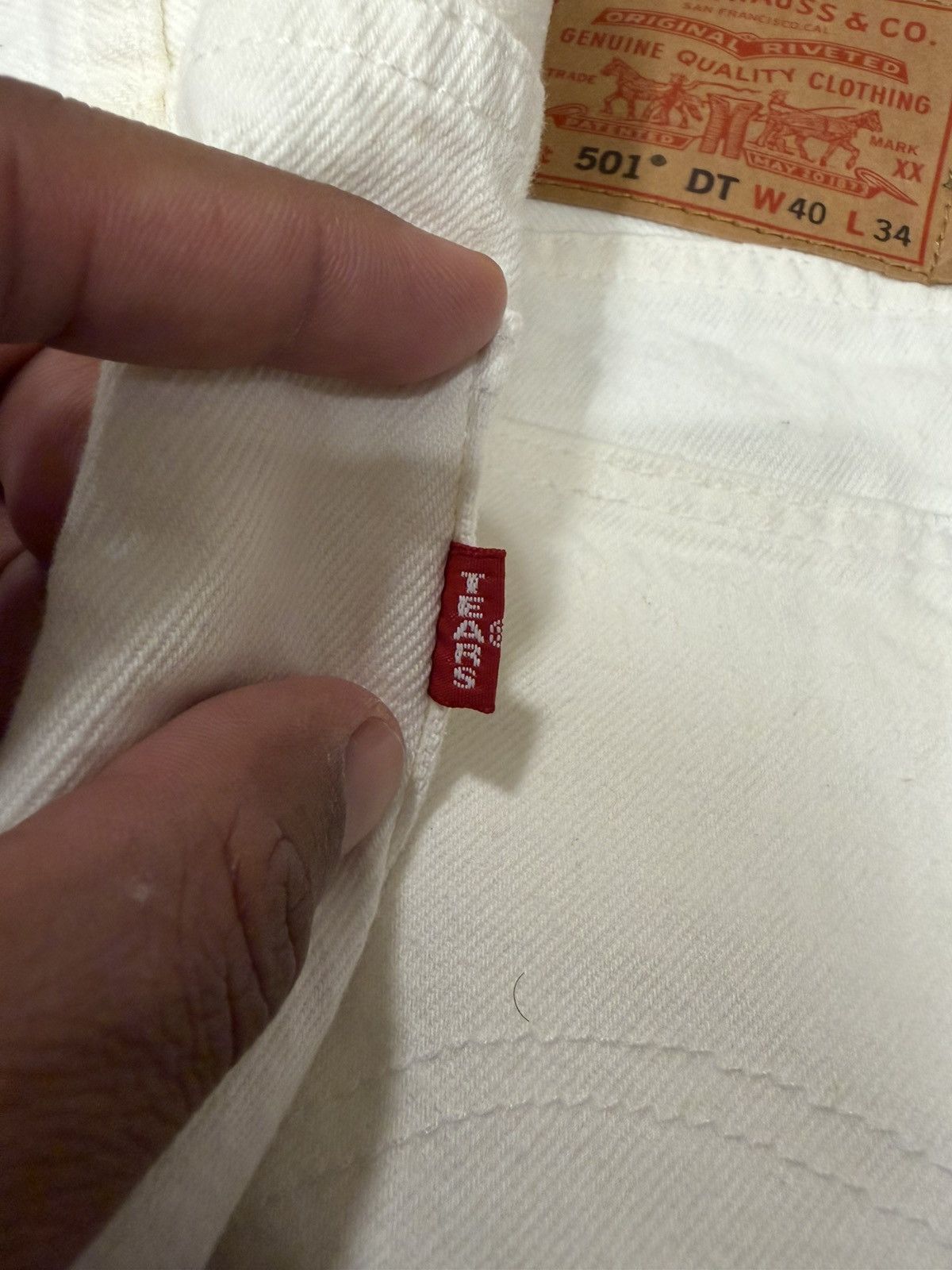 DENIM TEARS White denim tears cotton wreath jeans Size US 40 / EU 56 - 7 Thumbnail