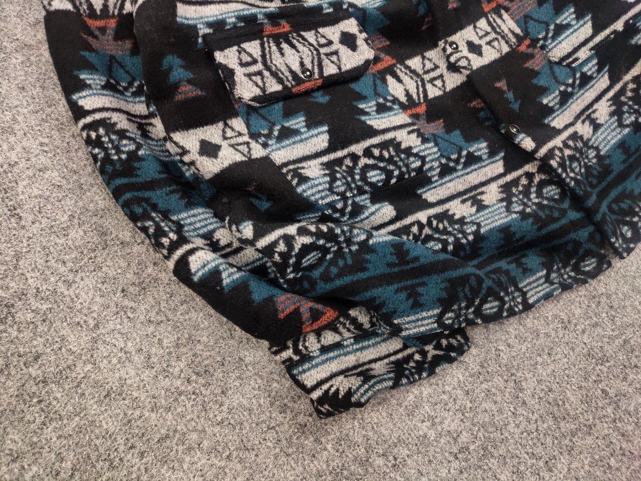 Other Rfausntiy Design overshirt Aztec flannel pocket Jacket Size US M / EU 48-50 / 2 - 6 Thumbnail
