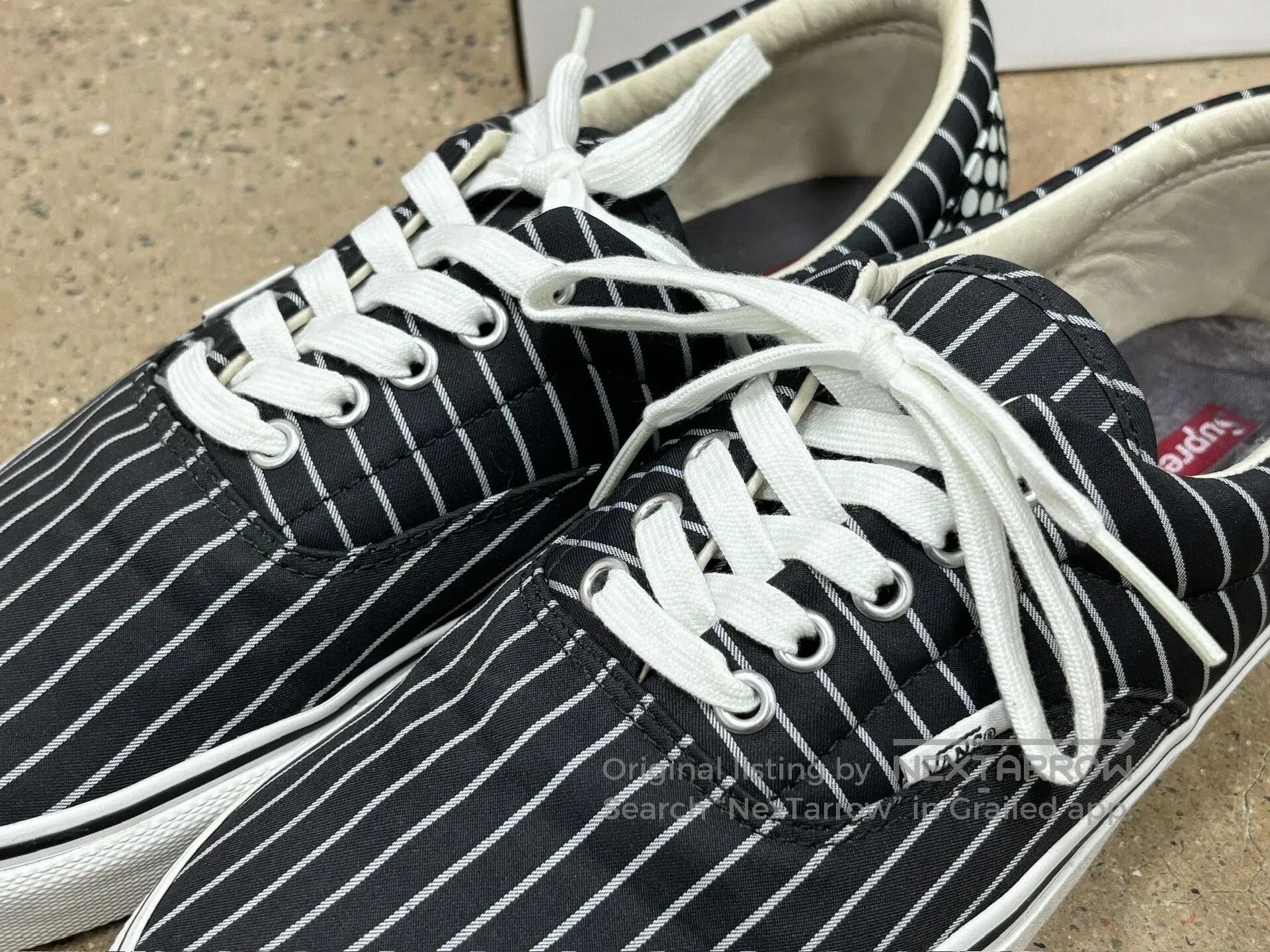Comme des Garcons SHIRT Supreme x CDG SHIRT x Vans Era. Size US 10 / EU 43 - 5 Thumbnail