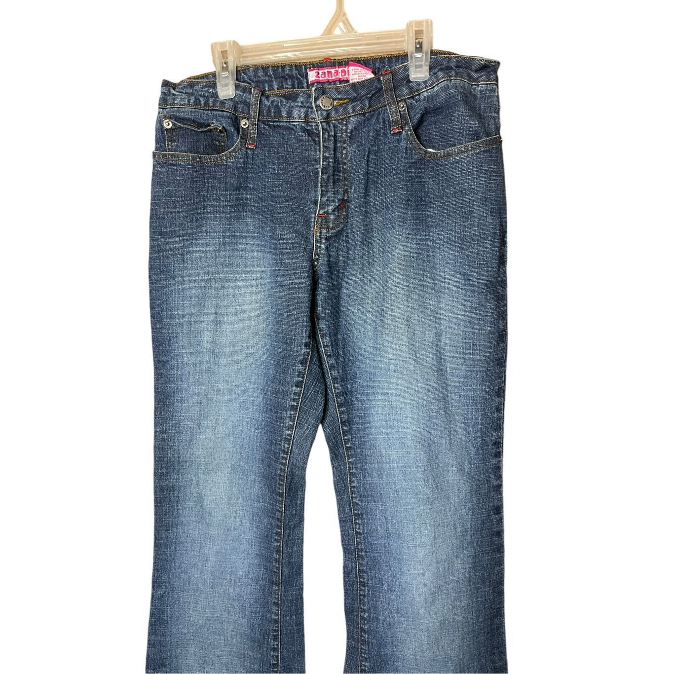 Other Vintage Zana Di Y2K Flare Jeans Size 11￼ Size 32" / US 10 / IT 46 - 2 Thumbnail