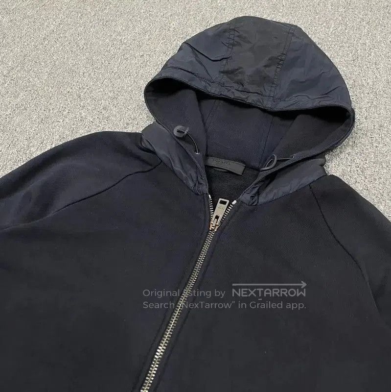 Prada Prada Blue Cotton Men's Jacket. Size US S / EU 44-46 / 1 - 2 Thumbnail