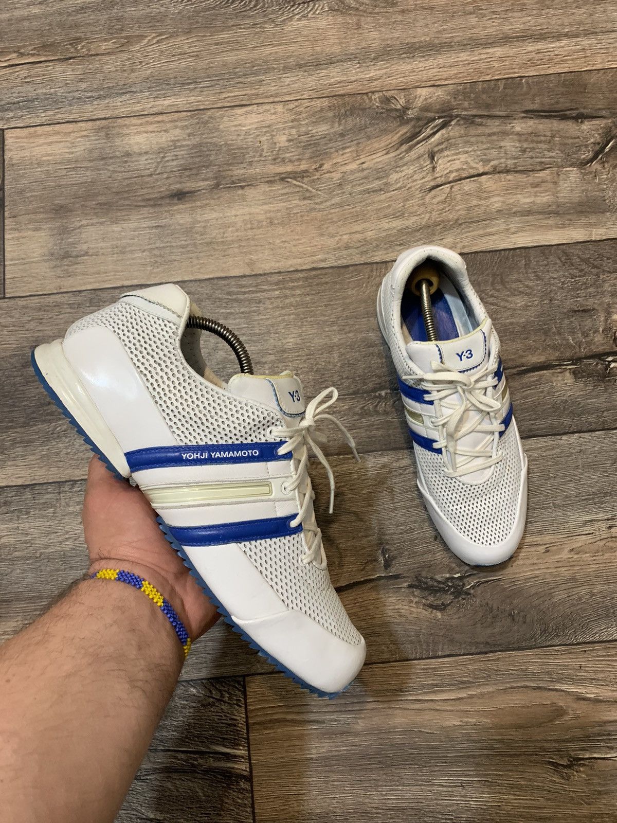 adidas y 3 by yohji yamamoto leather sneakers
