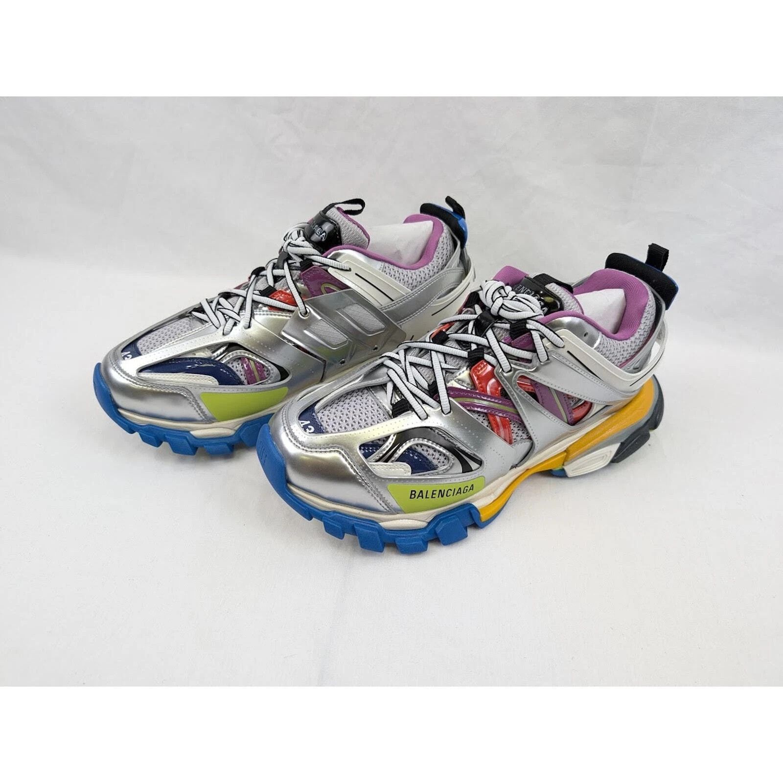 Balenciaga o1rshd1 Track Sneakers in Multicolor Size US 9 / EU 42 - 16 Thumbnail