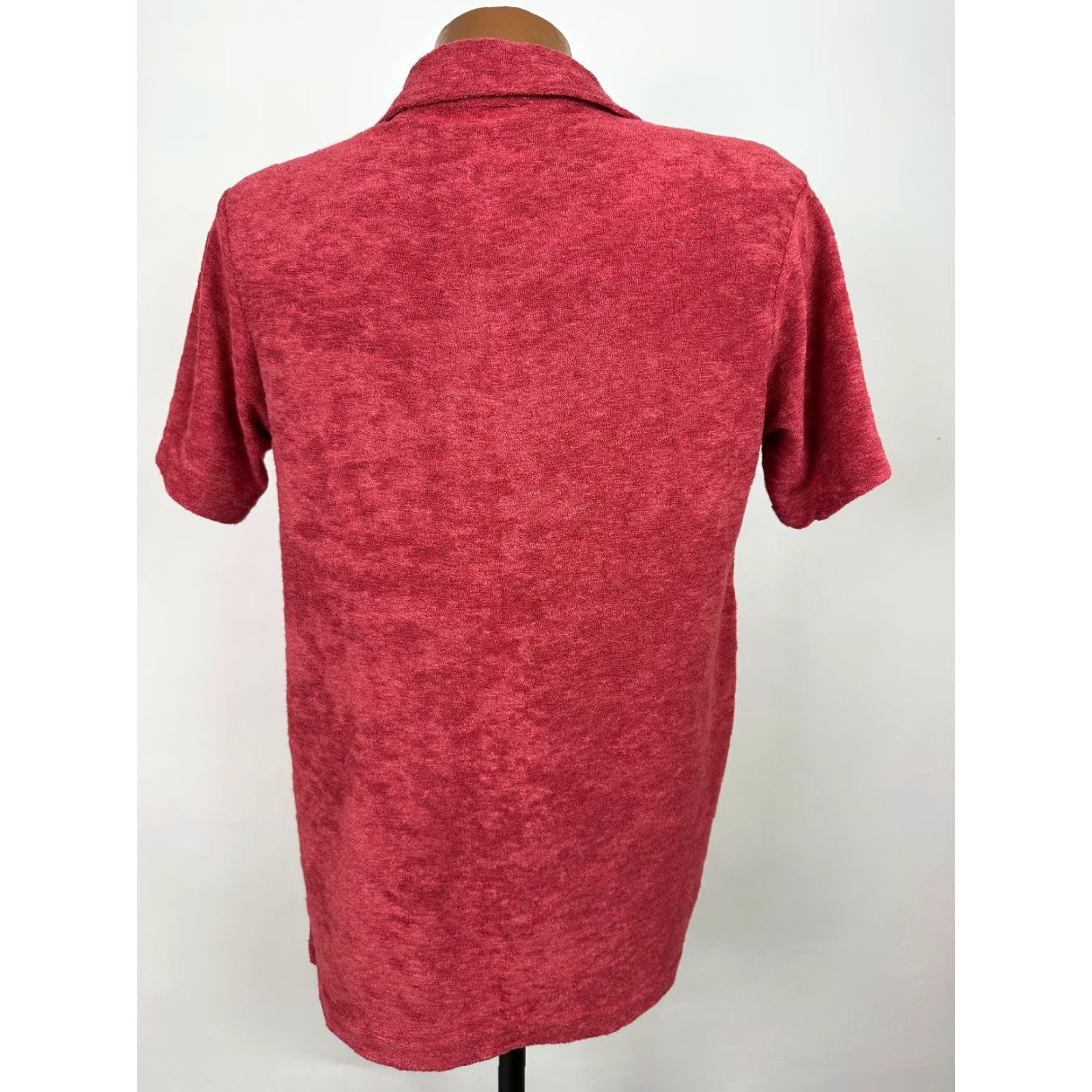 Vintage Laguna Polo Shirt Men Small Red Terry Cloth Cotton Polyester Short Sleeve Collared Vintage? No. Size US S / EU 44-46 / 1 - 7 Thumbnail