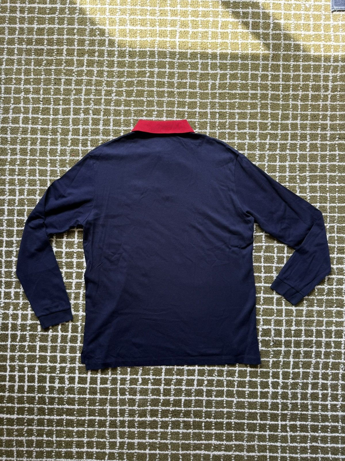 Gucci Gucci Reverse Logo Navy Rugby Shirt Size US M / EU 48-50 / 2 - 6 Thumbnail