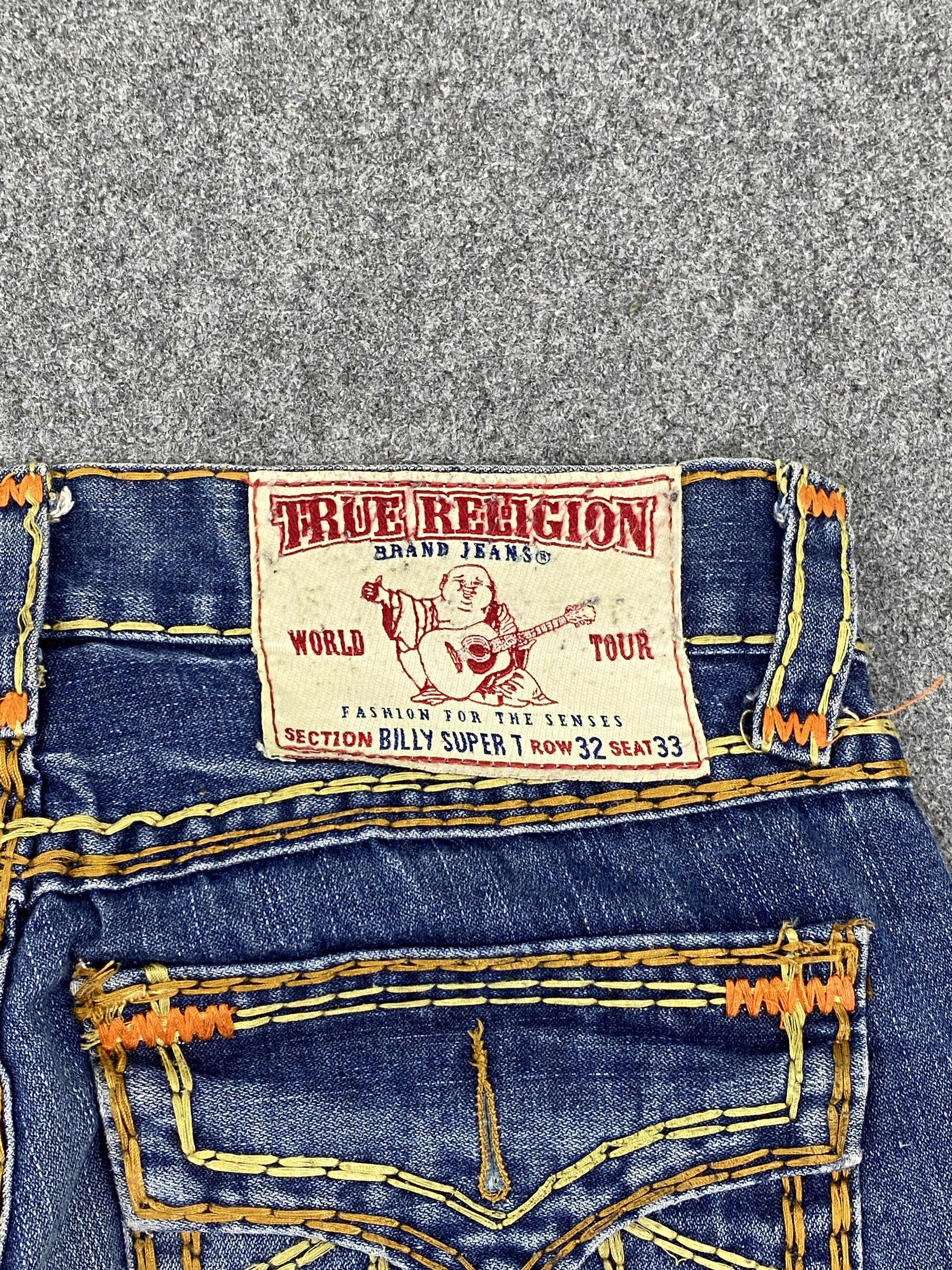 True Religion Vintage True Religion Made In USA Denim Jeans DP2721 Size US 32 / EU 48 - 4 Thumbnail