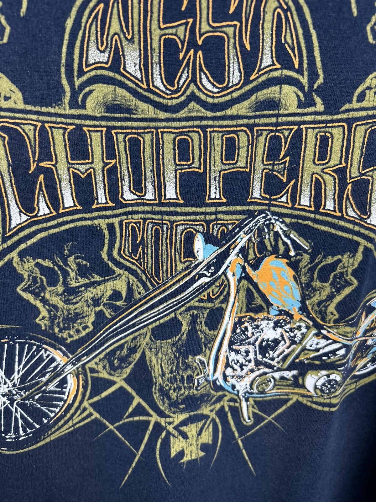 Band Tees Vintage West Coast Choppers Bike T shirt Size US XL / EU 56 / 4 - 8 Thumbnail