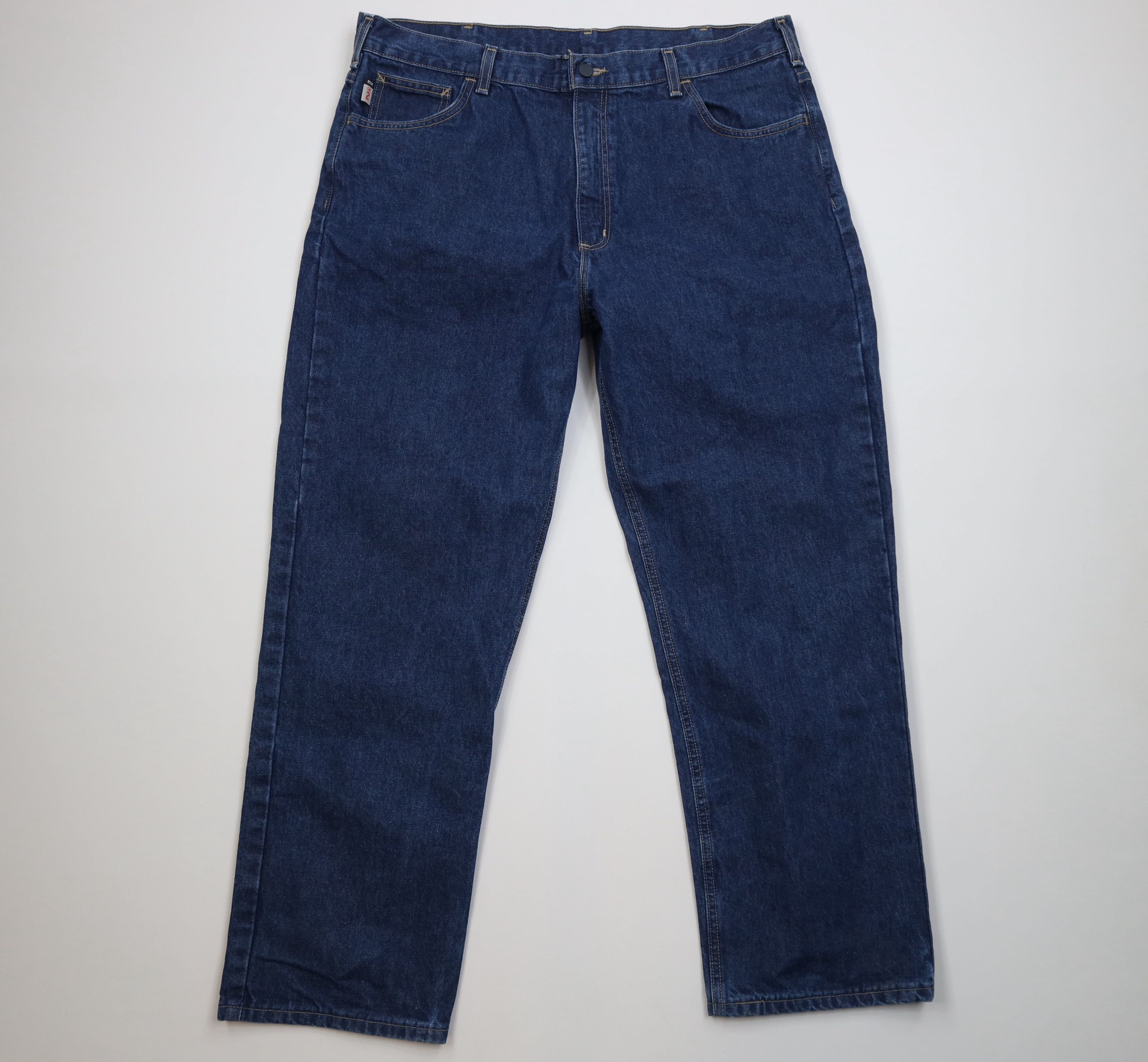 Carhartt Vintage Y2K Carhartt FR Resistant Relaxed Fit Wide Leg Jeans Size US 40 / EU 56 - 1 Thumbnail