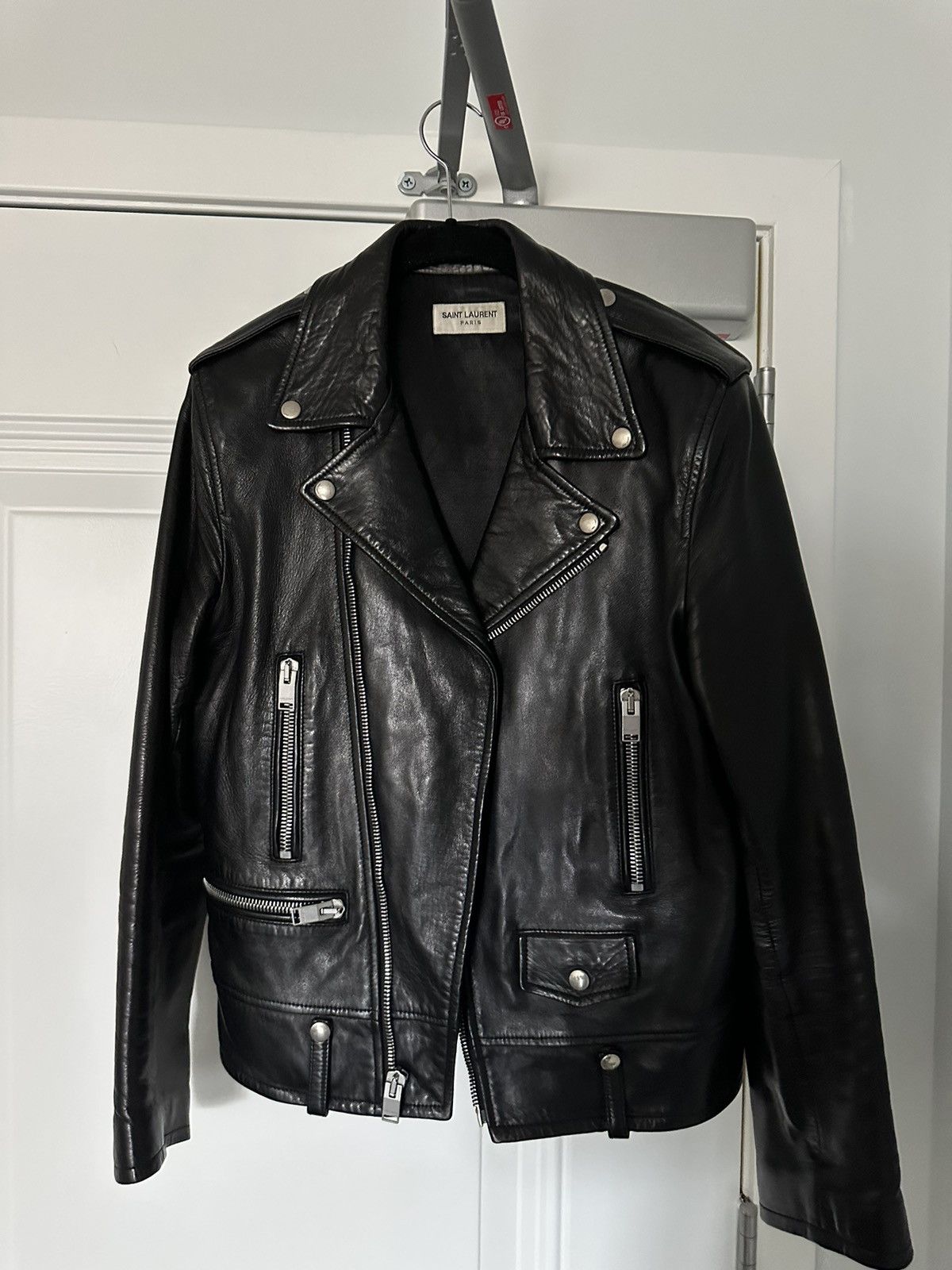 Saint Laurent Paris Saint Laurent FW14 L01 Biker Jacket Hedi Slimane ...