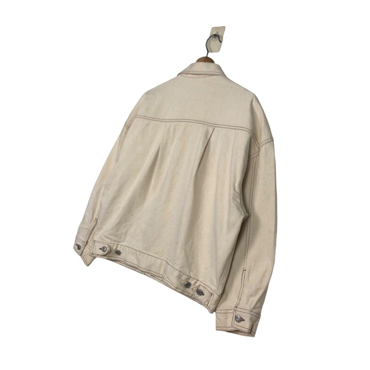 Vintage 📌Vintage Cropped Biker Jacket Double Pocket Issey Miyake Size US M / EU 48-50 / 2 - 11 Thumbnail