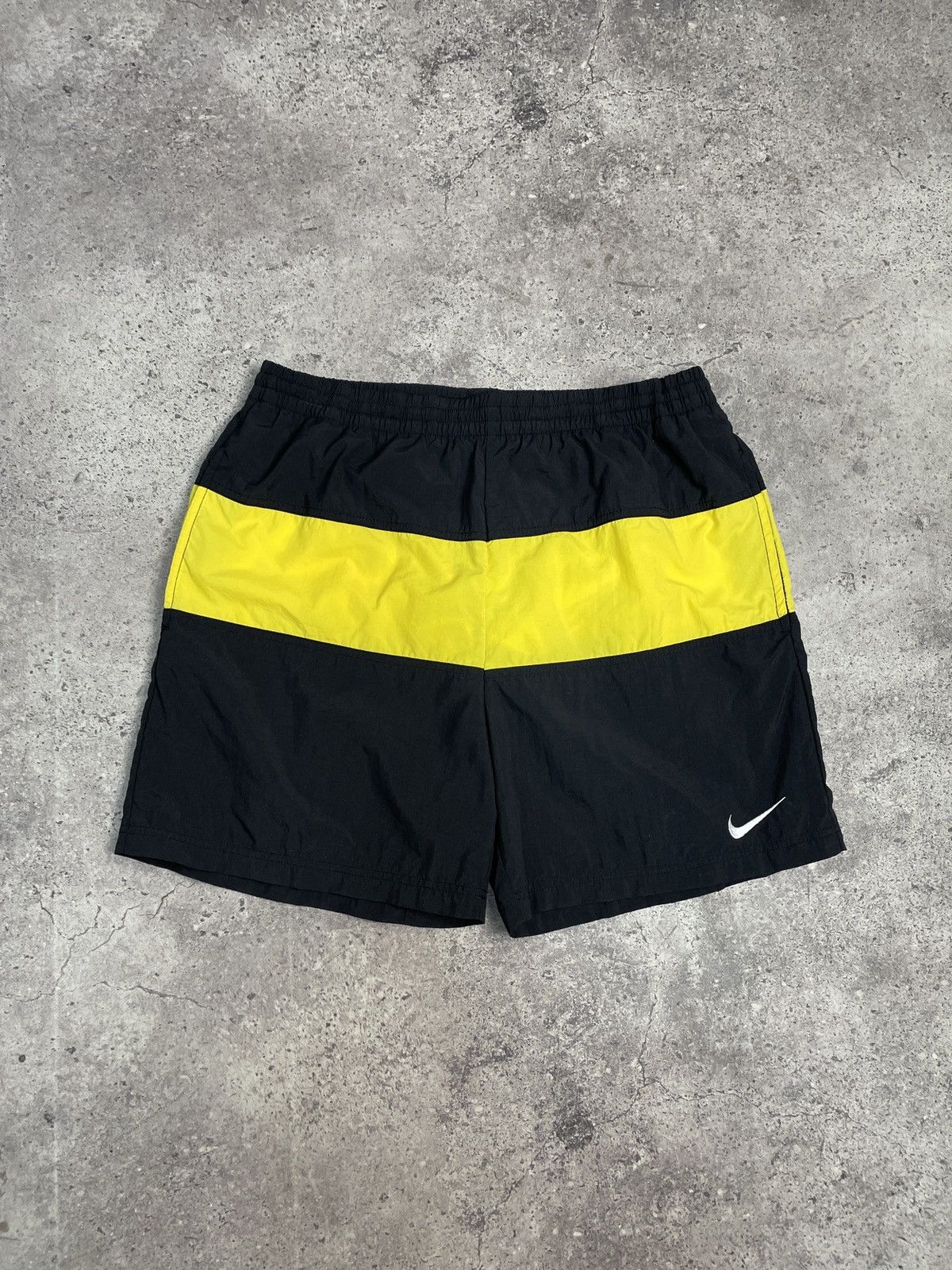 Nike × Vintage Vintage Nike Shorts Big Swoosh Logo Y2K Style Size US 32 / EU 48 - 5 Thumbnail