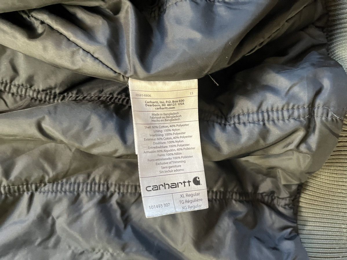 1620 Workwear × Carhartt × Vintage Green Carhartt Active Jacket work wear carpenter heavy duty Size US XL / EU 56 / 4 - 8 Thumbnail