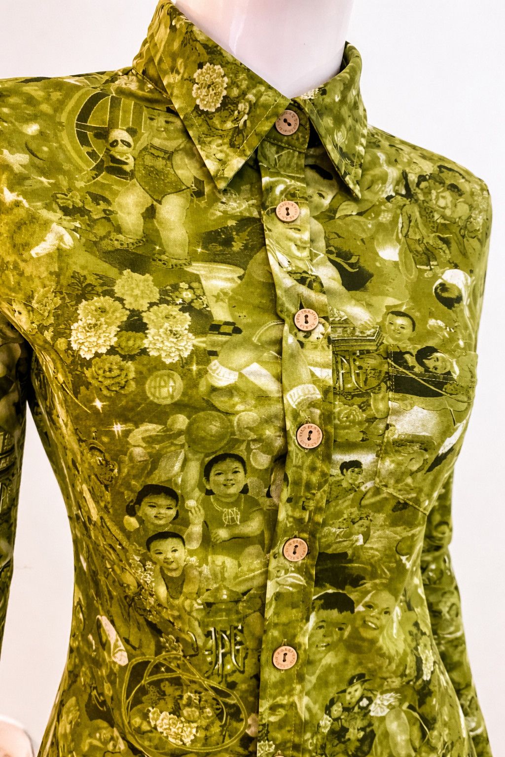 Jean Paul Gaultier Jean Paul Gaultier Chinese Baby Propaganda Shirt Tee T-shirt Size US S / EU 44-46 / 1 - 3 Thumbnail