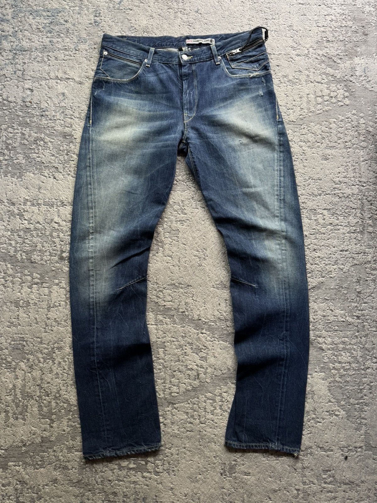 Levi's Vintage Clothing Levis Engineered Denim Twisted Jeans Size 36 Size US 36 / EU 52 - 2 Thumbnail