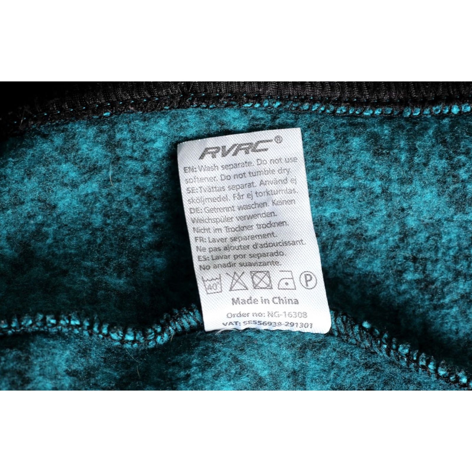 Vintage REVOLUTION RACE Tornado Hood Jacket Women Size S Full Zip Knit Green Black - MJ4929 Size S / US 4 / IT 40 - 7 Thumbnail