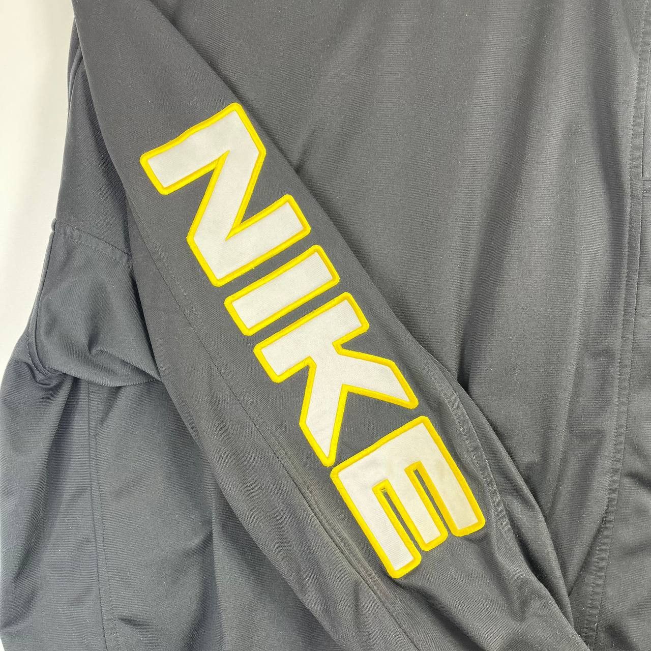 Nike Nike Vintage Track Jacket Full Zip Yellow Logo Mens Size M Size US M / EU 48-50 / 2 - 5 Thumbnail