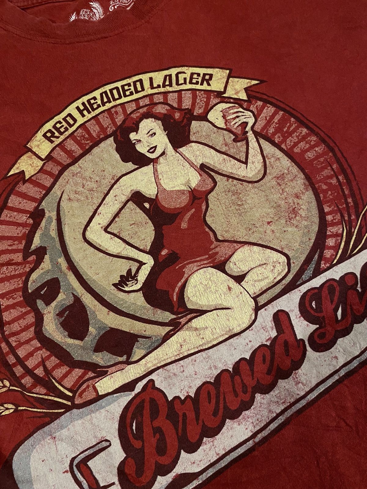 Hysteric Glamour VINTAGE BREWED HYSTERIC STYLE TSHIRT Size US L / EU 52-54 / 3 - 3 Thumbnail