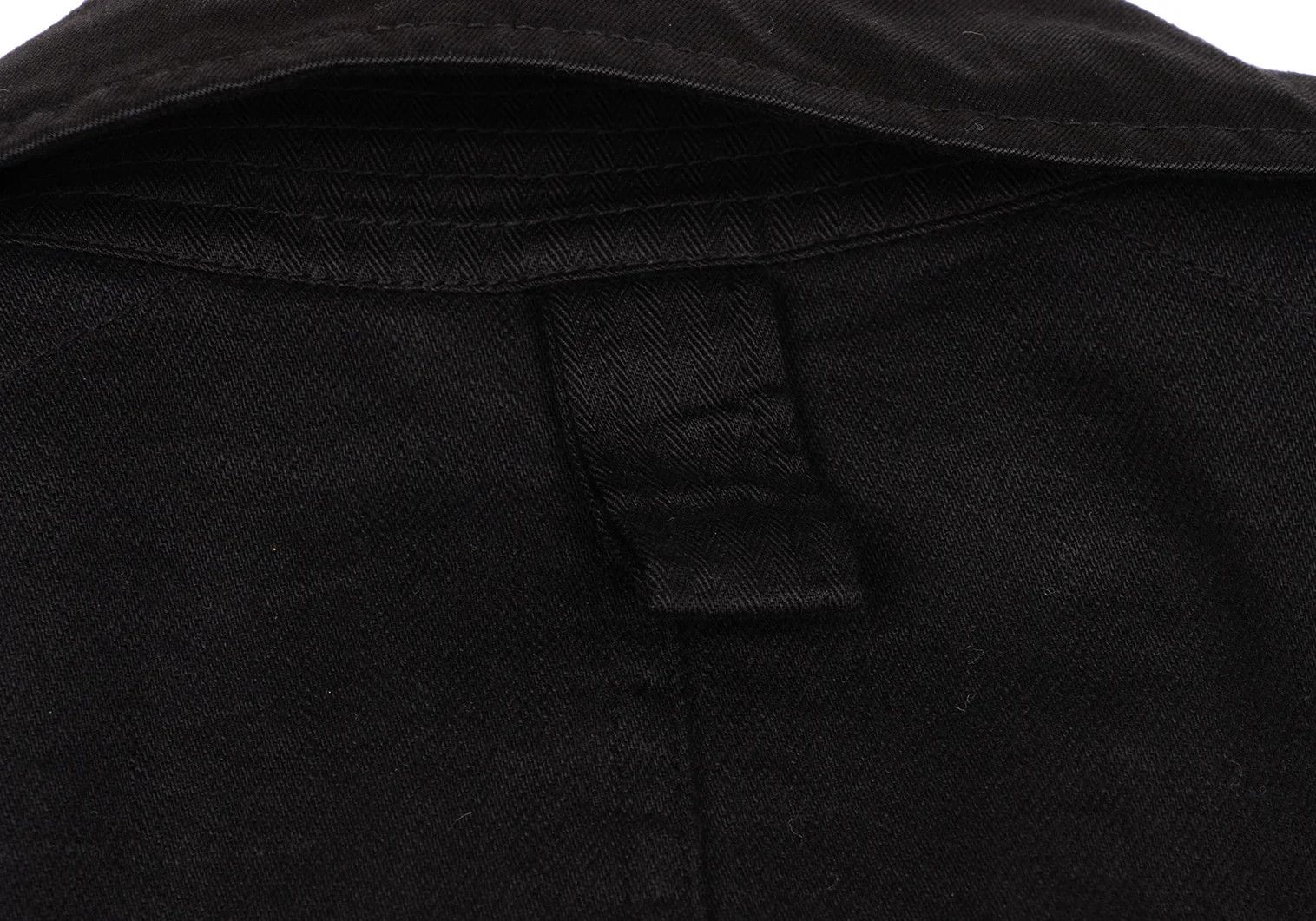 Junya Watanabe Pocket Design Dyed Cotton Coat in Black, Size XS Size US XS / EU 42 / 0 - 14 Thumbnail