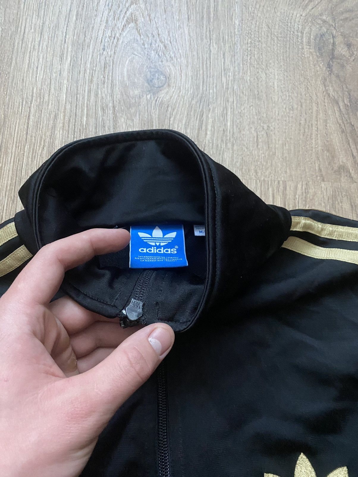 Adidas × Vintage Vintage Adidas Y2K Tracktop Balenciaga style baggy Jacket Size US M / EU 48-50 / 2 - 4 Thumbnail