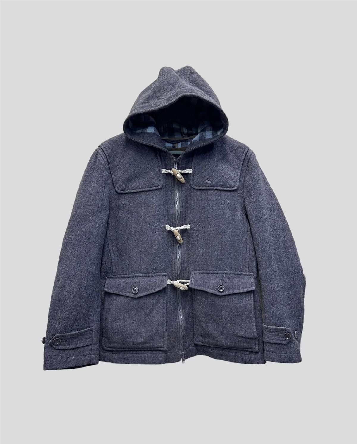 Lacoste × Vintage Vintage Lacoste Wool Jacket MJ142 Size US S / EU 44-46 / 1 - 1 Thumbnail