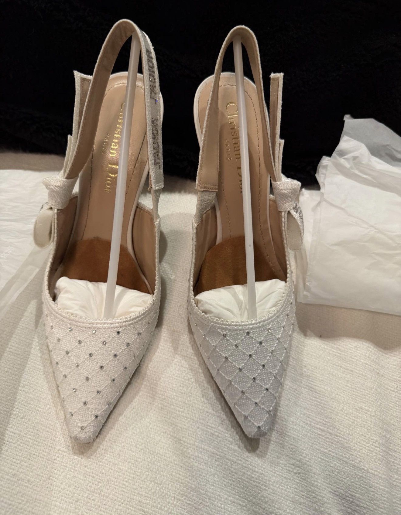 Dior Christian Dior J'ADIOR Bow Accents Slingback Pumps Size US 6 / IT 36 - 3 Thumbnail