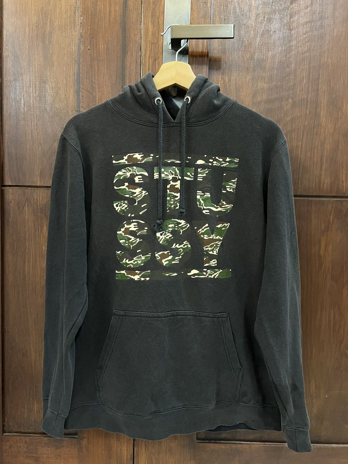 Vintage Stussy Camo Hoodies