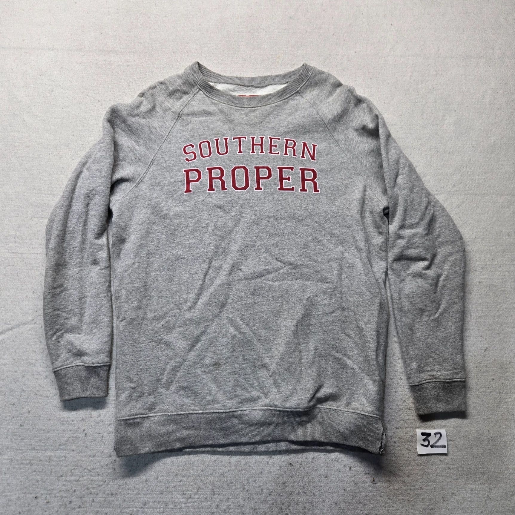 Southern Proper VINTAGE Southern Proper Gray Pullover Sweater Women's Size S Crew Neck Acrylic Long Sleeve Fall Winter Women Size S / US 4 / IT 40 - 2 Thumbnail
