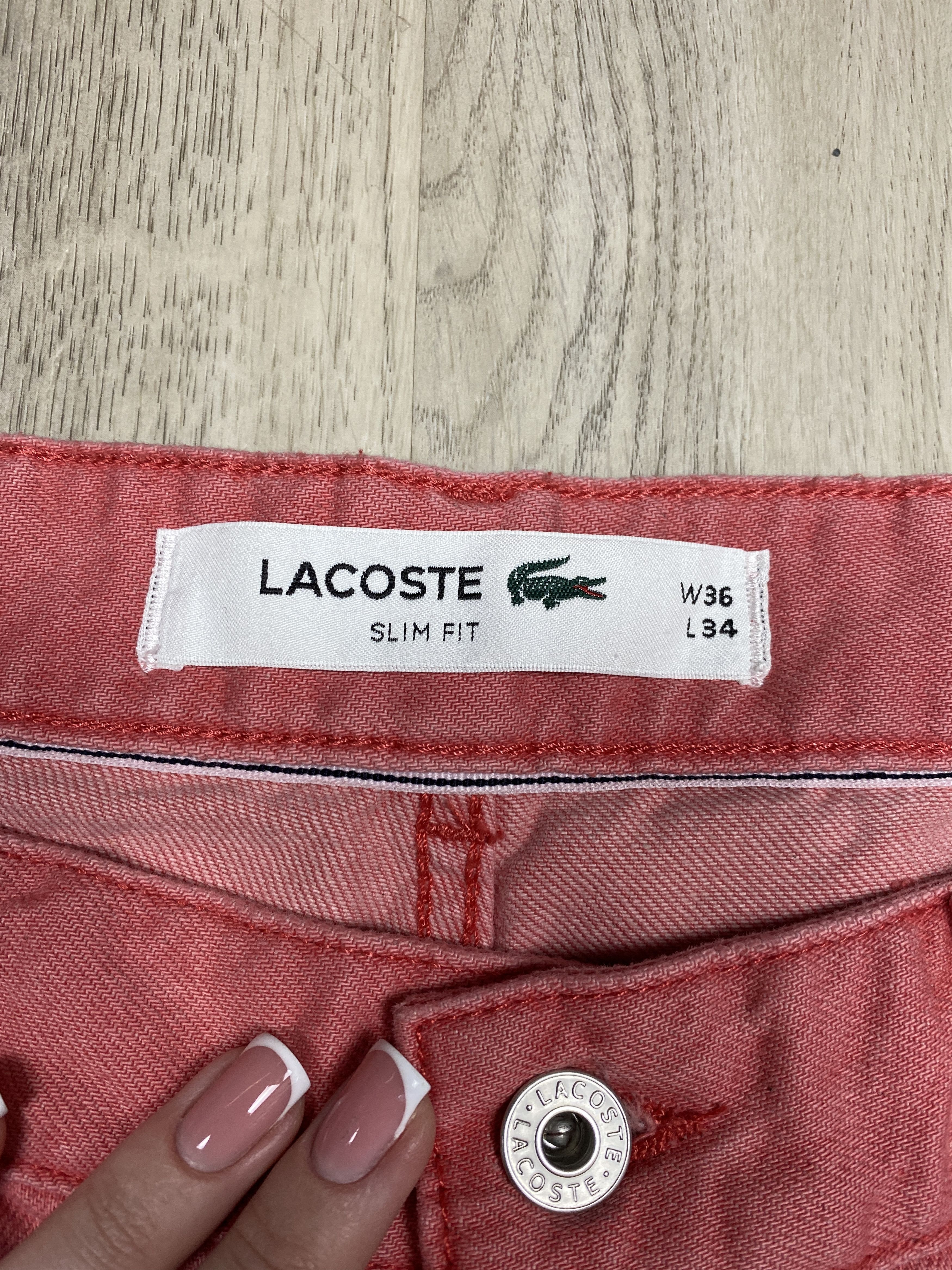 Lacoste Lacoste Mens Chino Pants Size US 36 / EU 52 - 7 Thumbnail