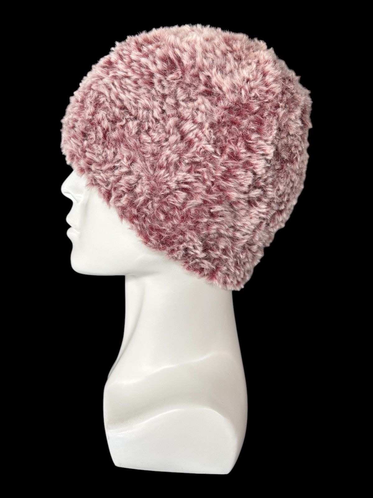 Japanese Brand × Kapital × Vintage Japanese Style Mohawk fur Rare Beanie Hats☠️☠️ Size ONE SIZE - 1 Thumbnail