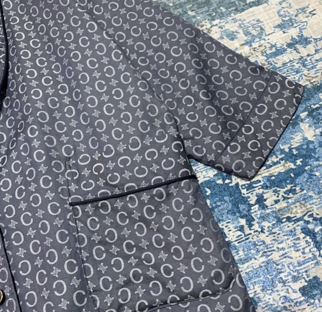 Celine Celine homme monogram bathrobe Size US L / EU 52-54 / 3 - 4 Thumbnail
