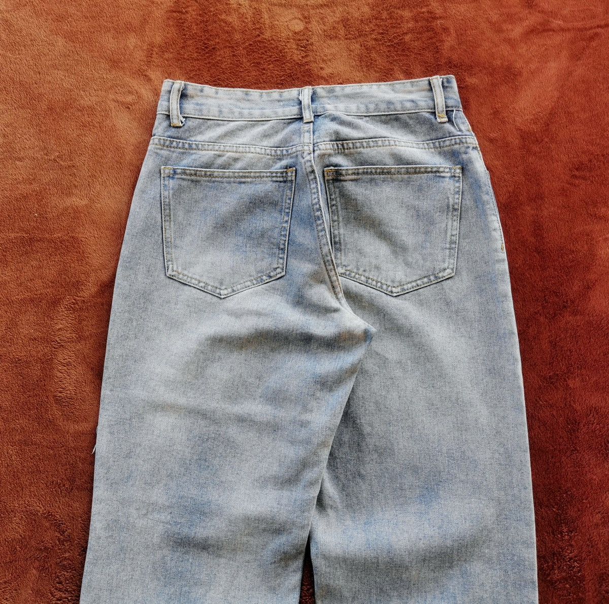 In The Attic In The Attic Homme Patchwork Crop Legs Jeans Size US 28 / EU 44 - 7 Thumbnail