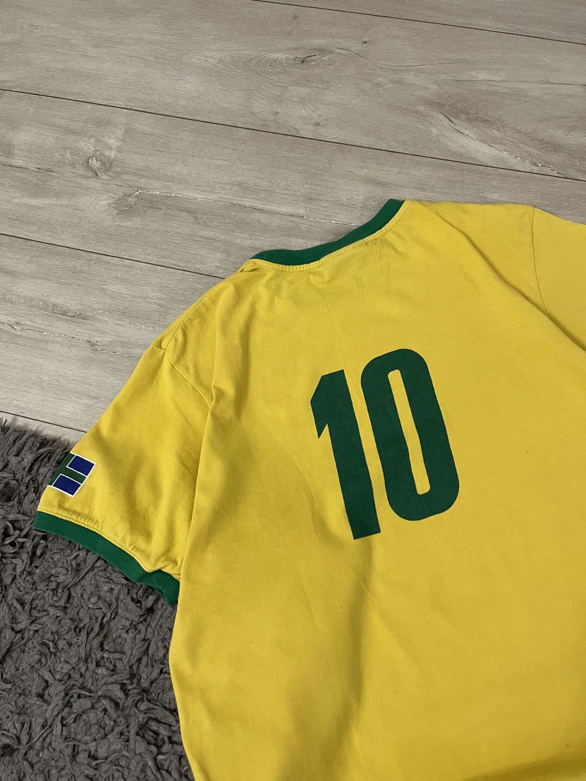 Hysteric Glamour 🔥00’S HYSTERIC GLAMOUR VIBE BRAZIL T SHIRT TEE NIKE TYPE Size US M / EU 48-50 / 2 - 3 Thumbnail